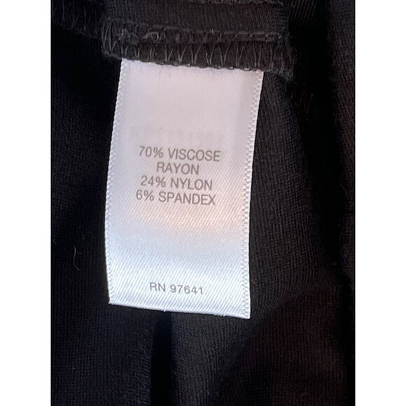 J.Jill Womens Black Ponte Leggings XS Viscose/Nylon/Spandex Blend 18k - Picture 5 of 6